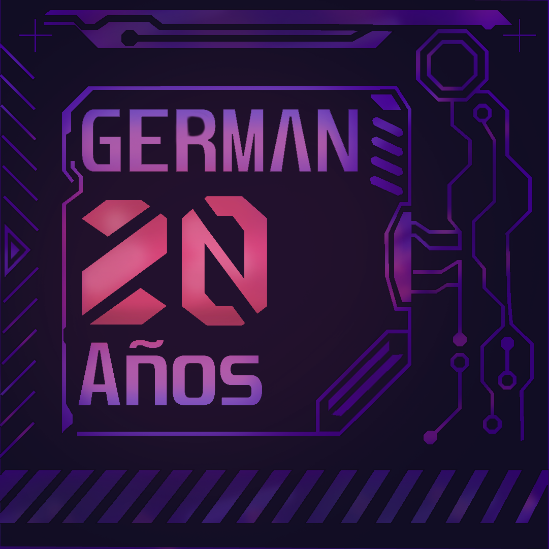 German 20 años Illustracion